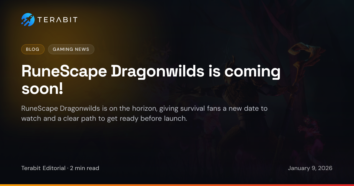 RuneScape Dragonwilds is coming soon!