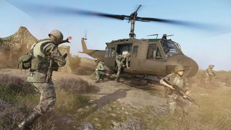 Arma Reforger DDoS protection illustration