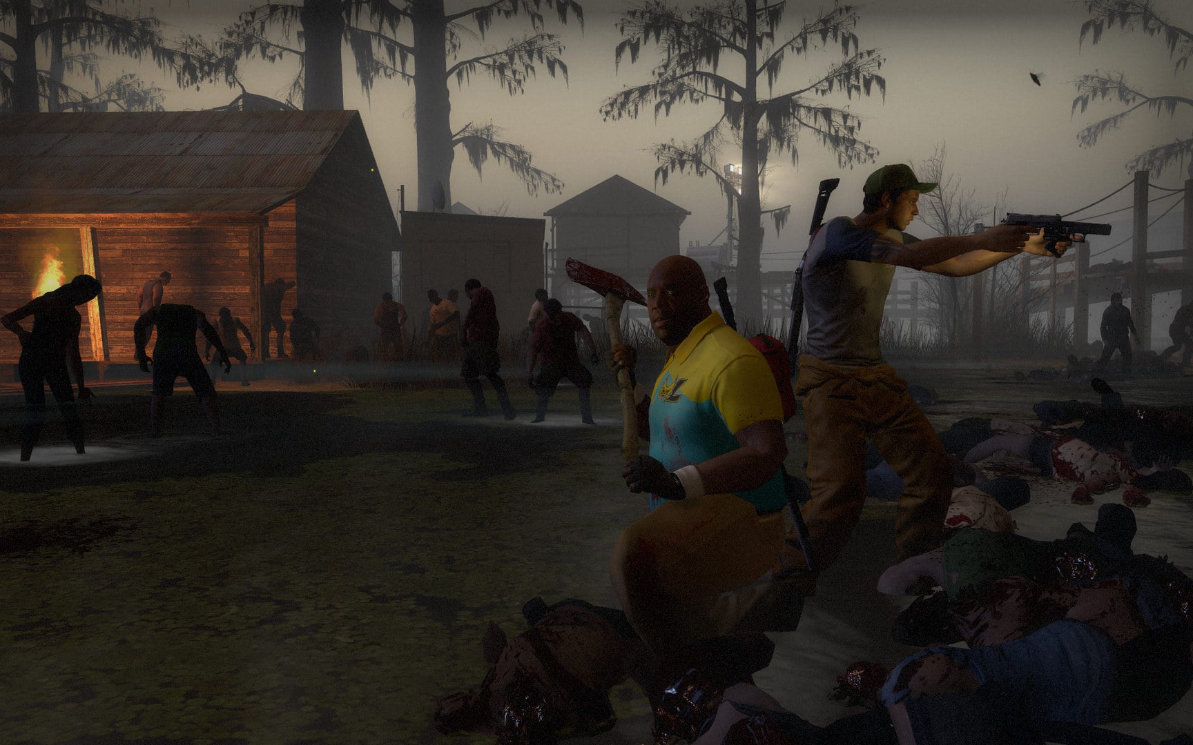 Left 4 Dead 2 DDoS protection illustration